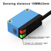 Sensor de taca, contraste de etiqueta.